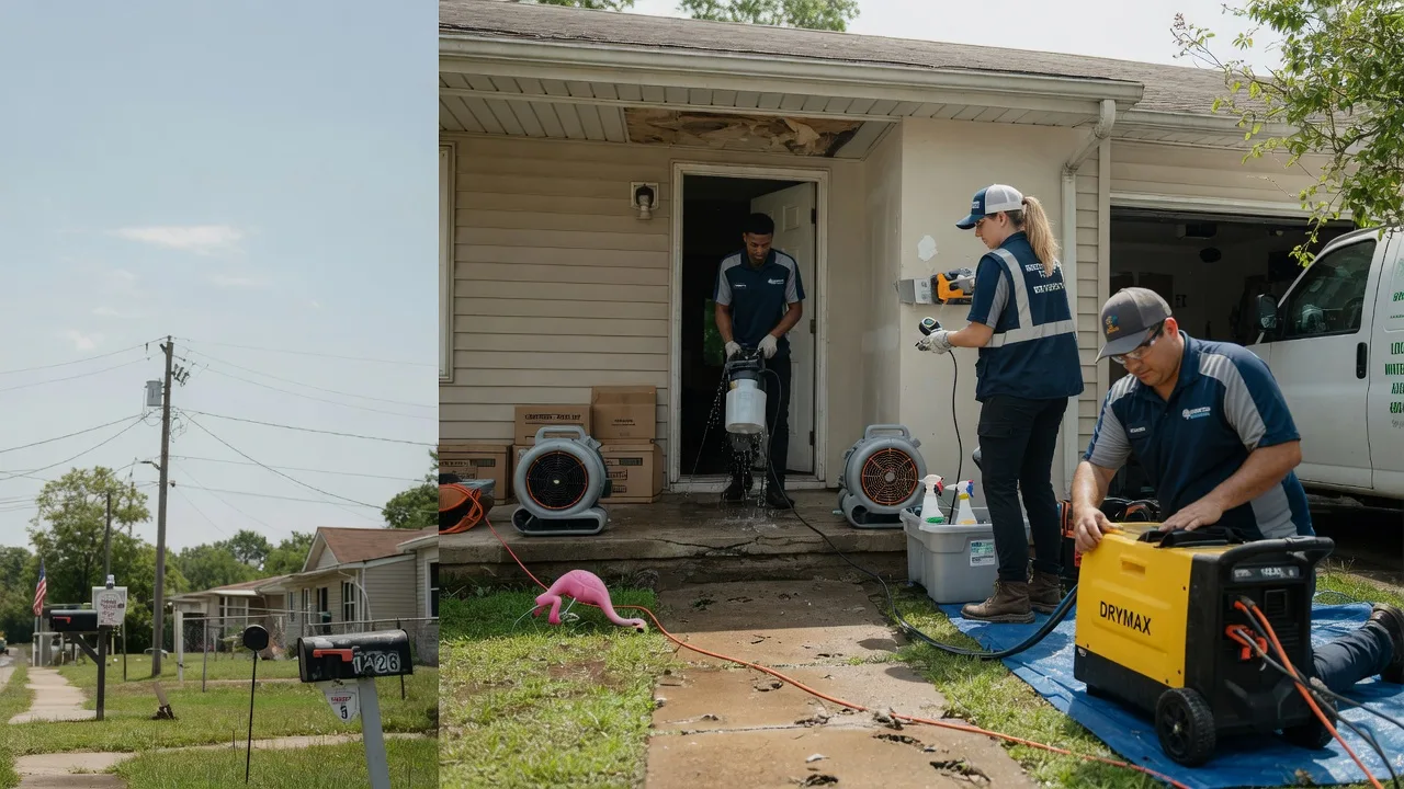 Storm Damage Water Removal in Laverne, OK near me
